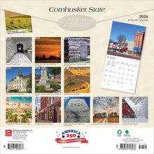 Load image into Gallery viewer, Browntrout Cornhusker State 2026 12 x 12 Wall Calendar