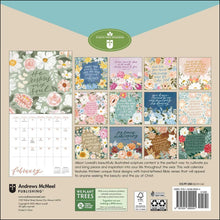 Load image into Gallery viewer, Andrews McMeel Scriptures and Florals 12x12 2026 Wall Calendar