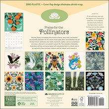 Load image into Gallery viewer, Amber Lotus Praise for the Pollinators 12x12 2026 Wall Calendar