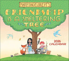 Load image into Gallery viewer, Andrews McMeel Mary Engelbreit's Friendship Is a 2026 Deluxe Wall Calendar