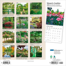 Load image into Gallery viewer, Browntrout Monet's Garden 2026 12 x 12 Wall Calendar