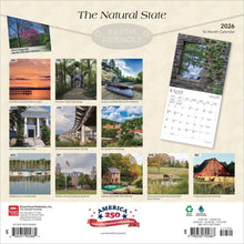 Load image into Gallery viewer, Browntrout The Natural State 2026 12 x 12 Wall Calendar