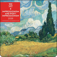 Load image into Gallery viewer, Harry Abrams Impressionism and Post-Impressionism 2026 7 x 7 Mini Calendar