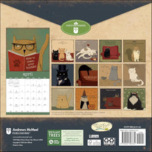 Load image into Gallery viewer, Andrews McMeel A Year of Snarky Cats 12x12 2026 Wall Calendar