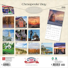 Load image into Gallery viewer, Browntrout Chesapeake Bay 2026 12 x 12 Wall Calendar