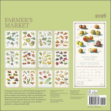Load image into Gallery viewer, Universe Farmer's Market 12x12 2026 Wall Calendar