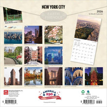 Load image into Gallery viewer, Browntrout New York City 2026 12 x 12 Wall Calendar