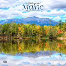 Load image into Gallery viewer, Browntrout Maine Wild & Scenic 2026 12 x 12 Wall Calendar