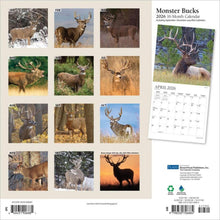 Load image into Gallery viewer, Browntrout Monster Bucks 2026 12 x 12 Wall Calendar