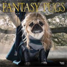 Load image into Gallery viewer, Browntrout Fantasy Pugs OFFICIAL 2026 12 x 12 Wall Calendar