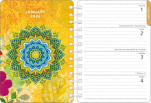 Load image into Gallery viewer, Amber Lotus Be Here Now 2026 Weekly Planner Calendar