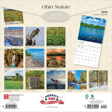 Load image into Gallery viewer, Browntrout Ohio Nature 2026 12 x 12 Wall Calendar