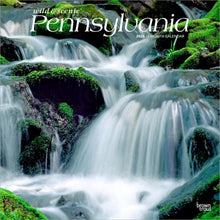 Load image into Gallery viewer, Browntrout Pennsylvania Wild & Scenic 2026 12 x 12 Wall Calendar