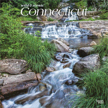 Load image into Gallery viewer, Browntrout Connecticut Wild & Scenic 2026 12 x 12 Wall Calendar