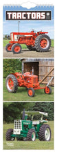 Load image into Gallery viewer, Browntrout Tractors 2026 5.7 x 16.5 Slimline Wall Calendar