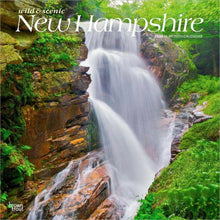 Load image into Gallery viewer, Browntrout New Hampshire Wild & Scenic 2026 12 x 12 Wall Calendar