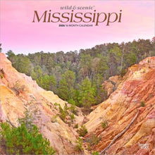 Load image into Gallery viewer, Browntrout Mississippi Wild & Scenic 2026 12 x 12 Wall Calendar