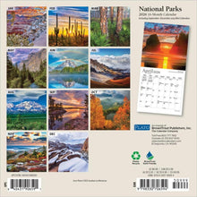 Load image into Gallery viewer, Browntrout National Parks 2026 7 x 7 Mini Calendar