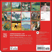 Load image into Gallery viewer, Harry Abrams Impressionism and Post-Impressionism 2026 7 x 7 Mini Calendar