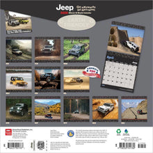 Load image into Gallery viewer, Browntrout Jeep OFFICIAL 2026 12 x 12 Wall Calendar