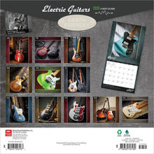 Load image into Gallery viewer, Browntrout Electric Guitars 2026 12 x 12 Wall Calendar