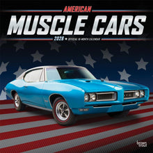 Load image into Gallery viewer, Browntrout American Muscle Cars OFFICIAL 2026 12 x 12 Wall Calendar