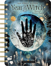 Load image into Gallery viewer, Amber Lotus Year of the Witch 2026 Weekly Planner Calendar