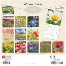 Load image into Gallery viewer, Browntrout Wildflowers 2026 12 x 12 Wall Calendar