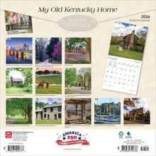 Load image into Gallery viewer, Browntrout My Old Kentucky Home 2026 12 x 12 Wall Calendar
