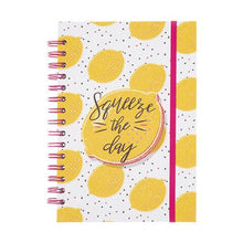 Load image into Gallery viewer, Darice Hardcover Journal: Lemon, 6.5 x 9.75 inches, 100 sheets