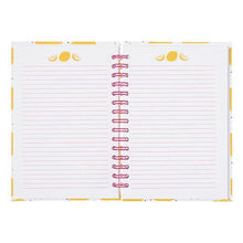 Load image into Gallery viewer, Darice Hardcover Journal: Lemon, 6.5 x 9.75 inches, 100 sheets