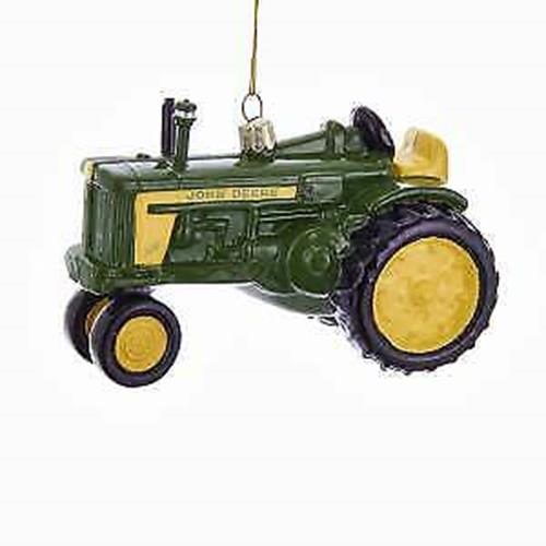 John Deere™ Glass Tractor Ornament JR4171