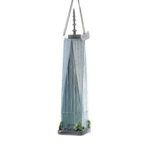 Noble Gems™ Freedom Tower Glass Ornament NB0849