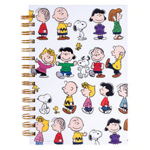 Load image into Gallery viewer, Graphique Peanuts™ Gang 6 x 8 Spiral Hard Cover Journal
