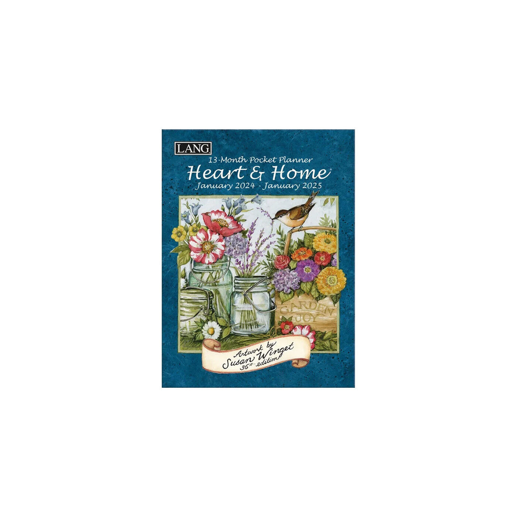 Lang 2024 Heart & Home Monthly Pocket Planner