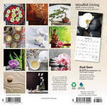 Load image into Gallery viewer, Browntrout Mindful Living 2024 7 x 7 Mini Calendar
