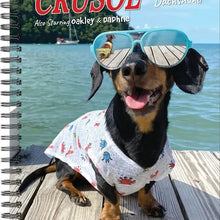 Load image into Gallery viewer, Willow Creek Crusoe the Celebrity Dachshu 2024 6.5&quot; x 8.5&quot; Engagement Calendar
