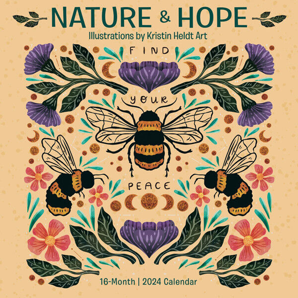 Sellers Publishing Nature and Hope 2024 Wall Calendar