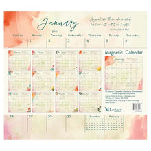 Load image into Gallery viewer, Legacy Be Still 2024 Magnetic Calendar Pad
