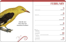 Load image into Gallery viewer, Andrews McMeel Effin&#39; Birds 12-Month 2024 Monthly/Weekly Planner
