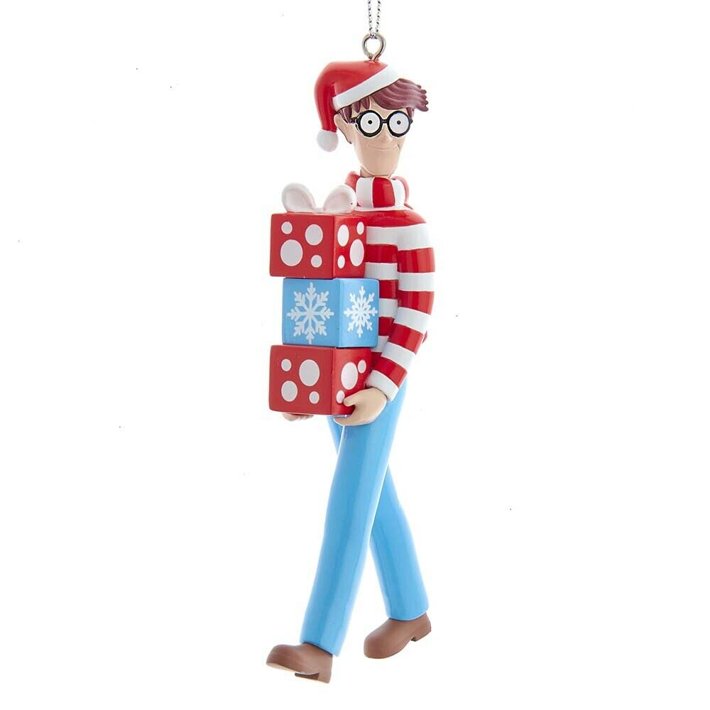 Where's Waldo With Presents Ornament