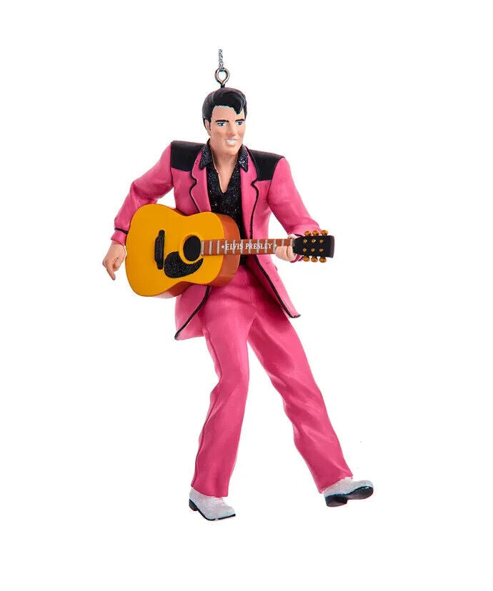 Elvis Presley In Pink Suit Ornament EP2231