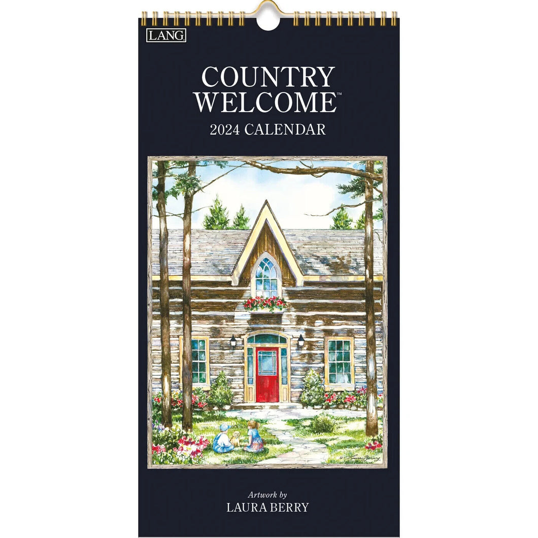 Lang Country Welcome 2024 Vertical Wall Calendar