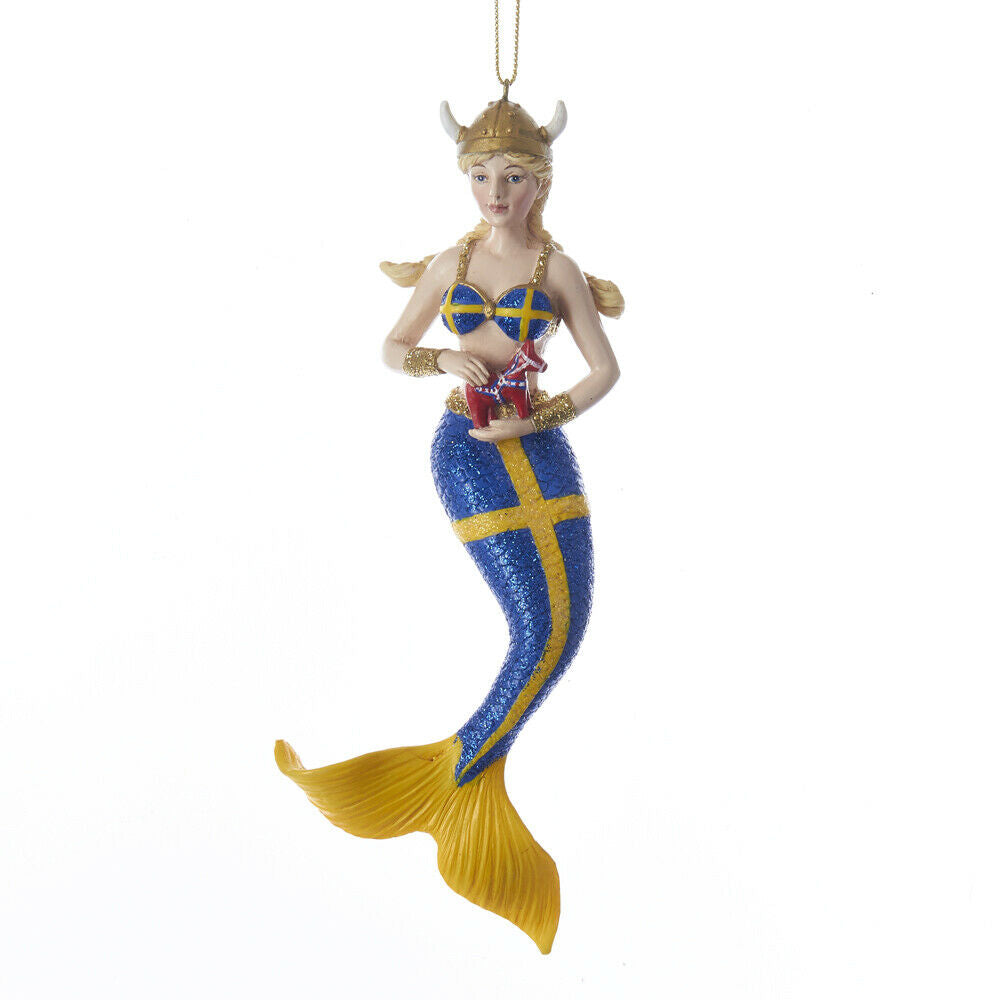 Sweden Mermaid Ornament