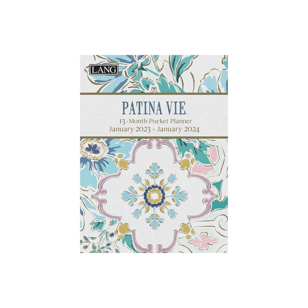 Lang Patina Vie 2023 Monthly Pocket Planner