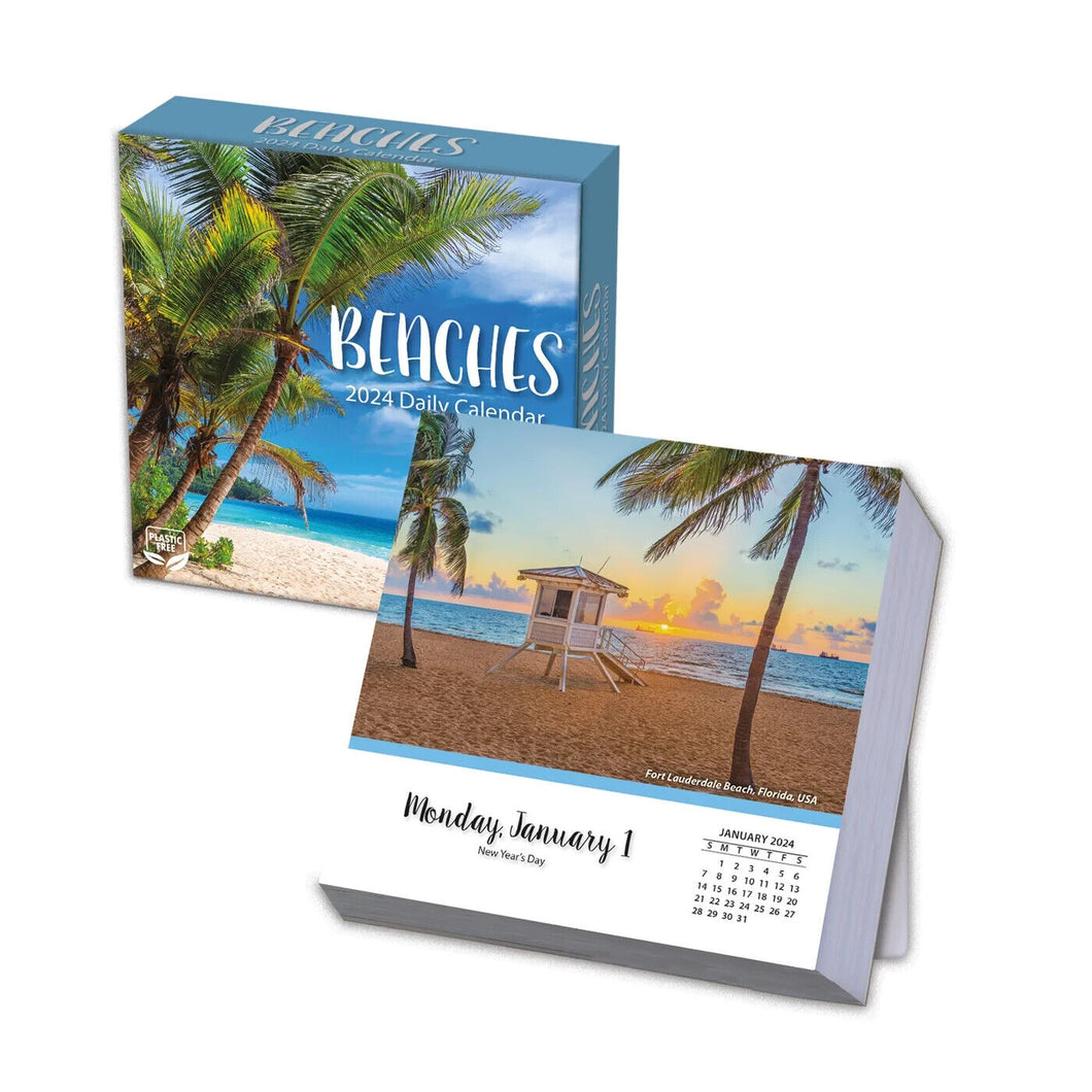 Turner Beaches 2024 Daily Boxed Calendar