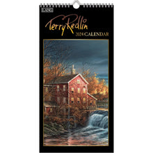 Load image into Gallery viewer, Lang Terry Redlin 2024 Vertical Wall Calendar
