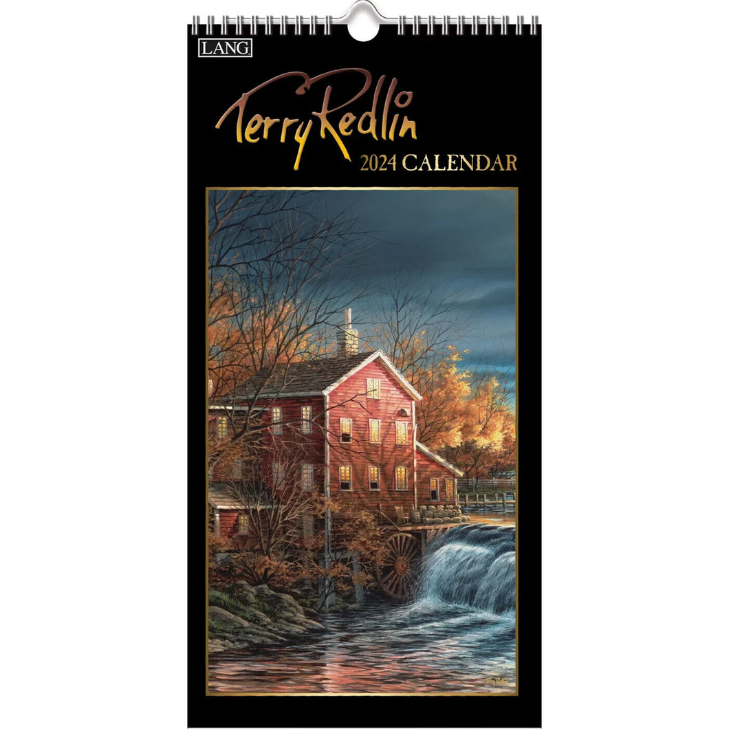 Lang Terry Redlin 2024 Vertical Wall Calendar