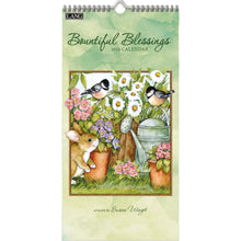 Load image into Gallery viewer, Lang Bountiful Blessings 2024 Vertical Wall Calendar
