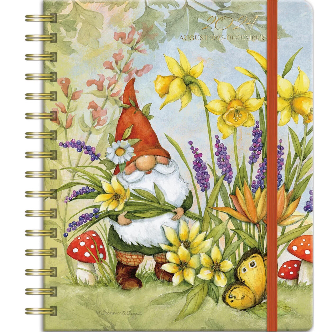 Lang Gnome Sweet Gnome 2024 Deluxe Planner